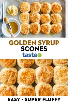 Gougeres Recipe, Fluffy Scones, Aussie Recipes, Cakes Slices, Scones Recipe Easy, Aussie Food, Afternoon Tea Recipes, Whipped Butter, Australian Food