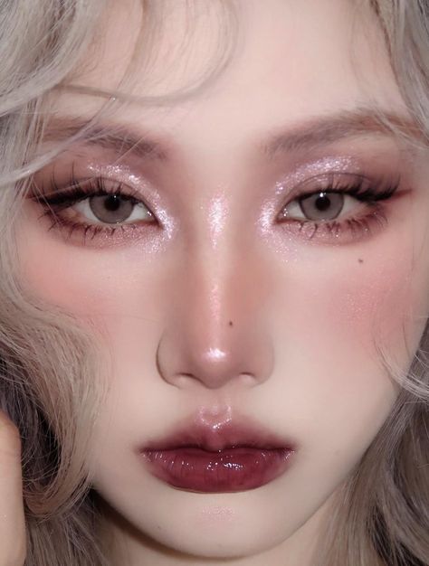 No Make Up Make Up Look, Makeup Layout, Day Makeup Looks, Ulzzang Makeup, Ethereal Makeup, 사진 촬영 포즈, Fancy Makeup, Asian Eye Makeup, Makeup Makeover