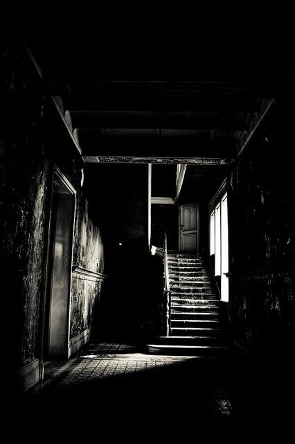 The lobby | Flickr - Photo Sharing! Foto Scale, Abandoned City, Dark Places, Dark Photography, Jolie Photo, Blackbird, Horror Art, Abandoned Places, White Photography