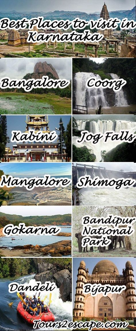 Places In Karnataka, Karnataka Tourism, Travel India Beautiful Places, Travel Destinations In India, Kerala Travel, India Travel Places, India Travel Guide, Travel Infographic, Holiday Travel Destinations