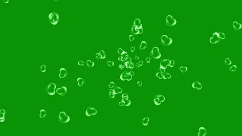 Heart Bubbles, Green Screen, Aesthetic Videos, Motion Graphics, Stock Footage, Stock Video, Motion, Bubbles, Screen