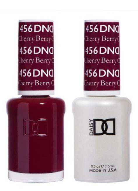 DND Gelcolor - Cherry Berry 0.5 oz - #DD456 Dnd Gel Nail Polish, Dnd Nail Polish, Berry Nails, Dnd Gel Polish, Fun Nail Colors, February Nails, Basic Nails, Beyond Beauty, Gel Polish Colors