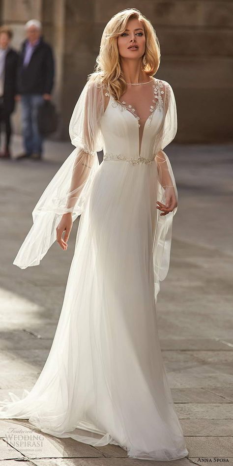 Sheath Wedding, Gorgeous Wedding Dress, Satin Wedding, Wedding Dress Long Sleeve, Wedding Dresses Simple, Dream Wedding Dresses, Gorgeous Wedding, Dresses Wedding, Bridal Collection