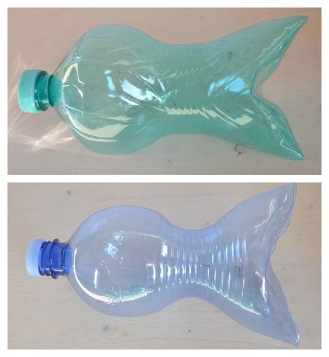 Plastik Recycling, Plastic Bottles Crafts, Waste Art, Water Bottle Crafts, Ocean Projects, Plastic Bottle Art, Diy Plastic Bottle, Sea Crafts, Fish Crafts