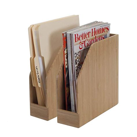 Product Organizer, Folder Holder, Accessories Stand, Folder Organization, File Holder, Bamboo Furniture, Desktop Organizer, Magazine Holders, Store Organization