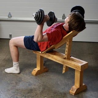 Wooden Incline Weight Bench : 9 Steps (with Pictures) - Instructables Resistance Exercises, Homemade Gym Equipment, Home Made Gym, Backyard Gym, Diy Gym Equipment, Diy Home Gym, Diy Gym, Diy Workout, Gym Room At Home