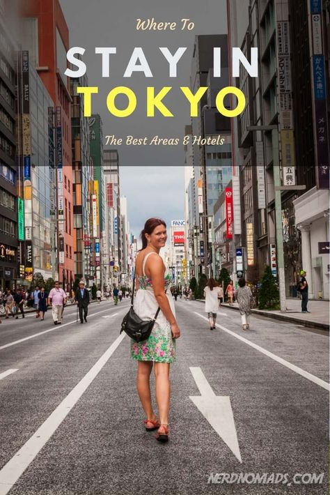 The ultimate guide on where to stay in Tokyo, an overview of the different areas and what they have to offer Travel To Tokyo Japan, Where To Stay Tokyo, Where To Stay In Tokyo Japan, Hotels In Tokyo, Japan Visit, Kyoto Itinerary, Japan Holidays, Japan Destinations, Tokyo Japan Travel