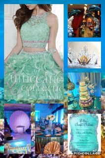 Sea Quinceanera Theme, Beach Quinceanera, Under The Sea Quinceanera, Under The Sea Quinceanera Theme, Quinceañera Themes, Quinceanera Theme, Sweet 15 Party Ideas Quinceanera, Sweet 15 Party Ideas, Quince Themes