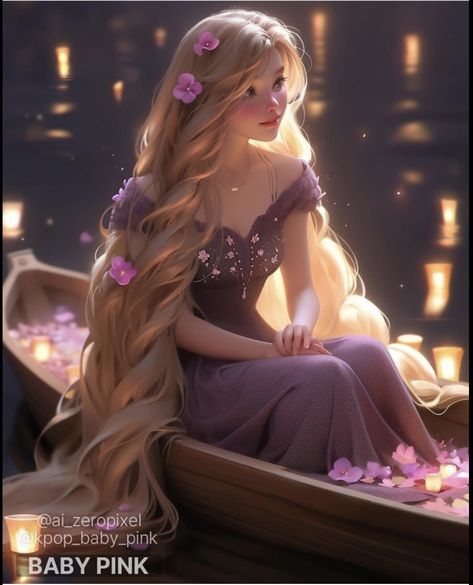 Aesthetic Rapunzel Pictures, Rapunzel Anime, Rapunzel Hd Images, Rapunzel Digital Art, Rapunzel Fanart Anime Style, Disney Character Art, Bollywood Hairstyles, Whatsapp Wallpaper Cute, Barbie Cartoon