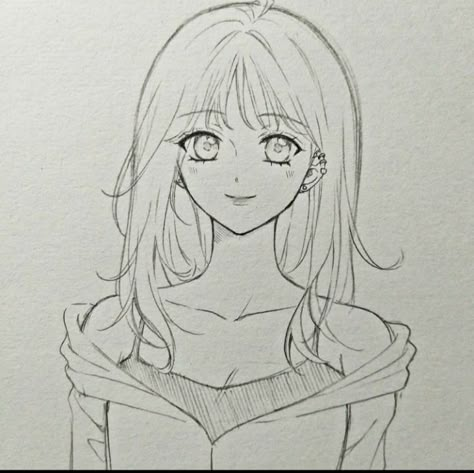 Anime Girlies Drawing Sketch, Anime Girlies Drawing, Cool Art Drawings Anime, Girly Drawings Cute Sketches, Art For Beginners Pencil, Swing Drawing, Anime Face Drawing, Easy Girl, Art For Beginners