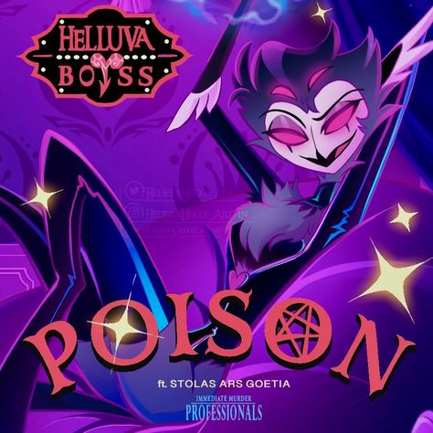 HederaHelix🌟art|pins|comic| on X: "Pretty owl album cover teaser #stolas #helluvaboss #HelluvaBossFanart #hazbinhotel https://t.co/sHAXvx9K0Z" / X Pretty Owl, Boss Picture, Boss Series, Boss Wallpaper, Fandom Funny, Vivziepop Hazbin Hotel, Bag Essentials, Drawing Images, Shadow The Hedgehog