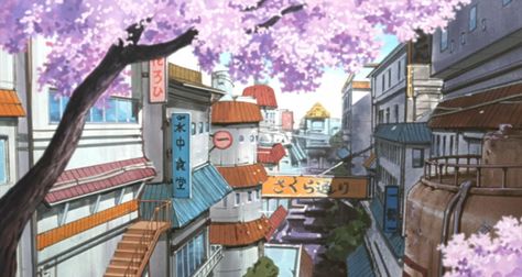 Naruto Leaf Village, Naruto Y Hinata, Naruto Hinata, Anime Places, Scenery Background, Sasuke X Naruto, Japan Aesthetic, Naruto And Hinata, Naruto Cute