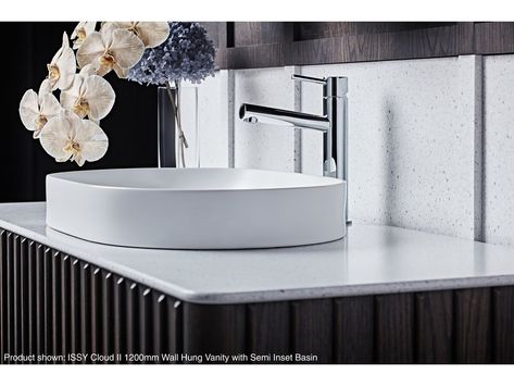 Roca Inspira Round Oval Semi Inset Basin 550mm x 370mm Gloss White from Reece Reece Bathroom, Bathroom Technology, Basin Bathroom, Inset Basin, Timber Furniture, Smart Toilet, Traditional Ceramics, Sink Design, Elegant Bathroom