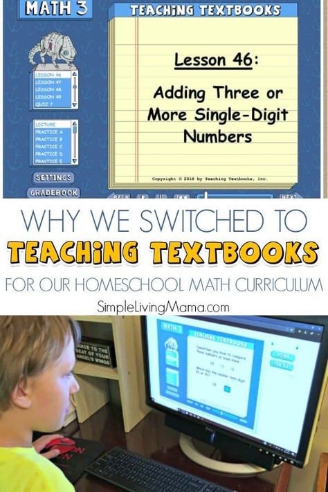 Teaching Textbooks, Homeschool Math Curriculum, Homeschool Middle School, Math Textbook, Homeschool Elementary, Homeschool High School, Homeschool Lesson, Homeschool Help, Homeschool Math