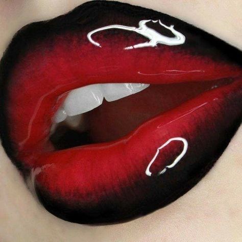 Makeup Bibir, Lip Artwork, Halloweenský Makeup, Make Up Designs, Lip Art Makeup, Nice Lips, Lipstick Art, Smink Inspiration, Lips Drawing