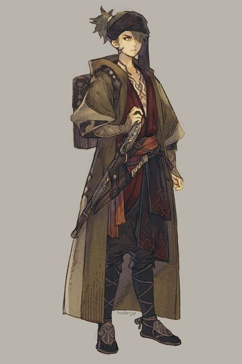 Rpg Characters, Arte Fantasy, Character Design Male, Fantasy Rpg, 영감을 주는 캐릭터, Character Design References, Fantasy Clothing, Character Creation, Dnd Characters