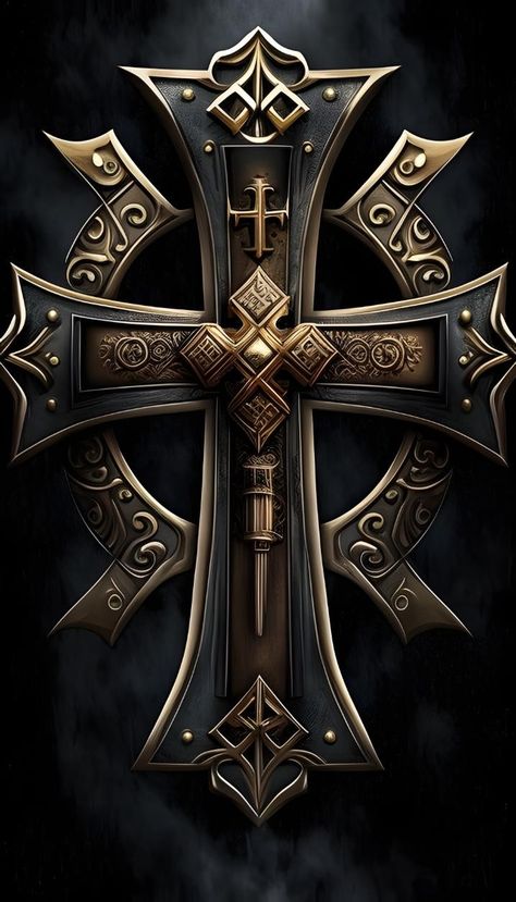 Cross Iphone Wallpaper, Templar Tattoo, Jesus Cross Wallpaper, Crusader Cross, Christian Soldiers, Templar Cross, Knight Tattoo, Word Tattoo, Crusader Knight