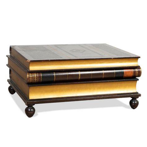 MAITLAND SMITH LEATHER BOOK FORM COFFEE TABLE | Ahlers And Ogletree Coffee Table Leather, Anthony Baratta, Books Coffee Table, Victorian Bed, Stacked Books, Maitland Smith, Leather Book, Window Sizes, Leather Books