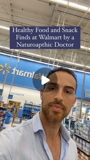 30K views · 1.9K likes | Dr. Pedi Mirdamadi on Instagram: "Healthy food and snack options that I found at Walmart as a naturopathic doctor.  I made a video on healthy food finds at Costco and it was a big hit and many of you asked for Walmart so here it is.   I was surprised to find a lot of healthy foods at decent prices here.  The problem is Walmart is so big. It’s easy to get lost in all the food choices so I wanted to give you guys a guide to use.   I suggest saving this video for the next time you are at Walmart in the United States so you can pick out some of these healthy items that were priced very reasonably.   Did you find this video helpful? Comment below.   What are some things you buy every time you go to the grocery store?  Be sure to follow me for more health videos like thi Instagram Healthy Food, Health Video, Healthy Groceries, Walmart Finds, Naturopathic Doctor, Snack Options, Bad Food, Buying Groceries, Food Choices