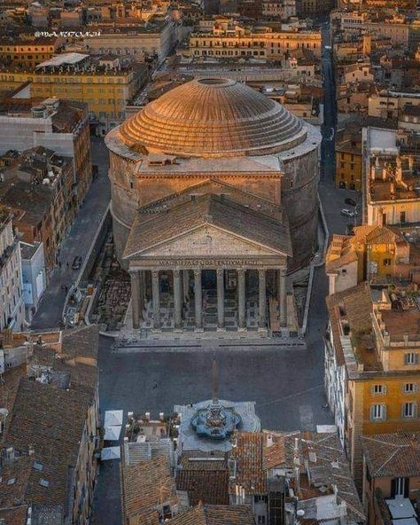 Rome Aesthetic, Pantheon Rome, Ancient History Archaeology, The Pantheon, Neoclassical Architecture, Greek Culture, Amazing Buildings, Ancient Architecture, Historical Place