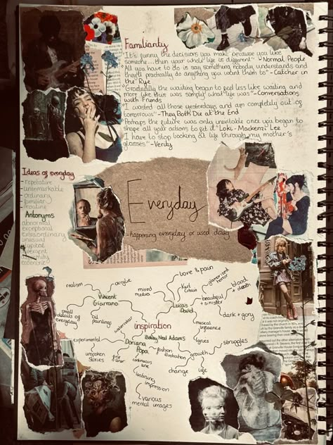 A level art sketchbook Mind Map Art Igcse, Portrait Mind Map, Fashion Mind Map, Identity Mind Map Art Gcse, Art Mind Map Gcse, A Level Art Mind Map, Aesthetic Mind Map, Bored Pictures, Art Mind Map