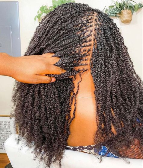 Micro Locks, Micro Braids Styles, Twists Hairstyles, Micro Locs, Short Box Braids Hairstyles, Twist Braid, Braids Styles, African Hair Braiding Styles, Dreadlock Style