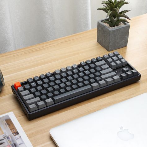 Typing just got an upgrade! 🚀 Meet the Keychron K8 – the perfect blend of style, functionality, and wireless freedom. Whether you’re coding, gaming, or just vibing, this mechanical keyboard is the game-changer your setup needs. 🔥 #KeychronK8 #MechanicalKeyboard #TechUpgrade #DeskSetup #WirelessKeyboard #TypingExperience #TechLover #GadgetGoals https://www.standesk.eu 🚀 Mechanical Keyboards, Wireless Keyboard, Desk Design, Mechanical Keyboard, Desk Setup, Game Changer, Keyboard, Gadgets, Gaming