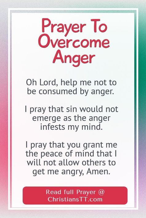 How To Work Through Anger, Prayer For Anger, Overcoming Anger, Prayers For Anger, How To Overcome Anger, Suppressed Anger, Anger Control, Christian Tips, Prayer Catholic