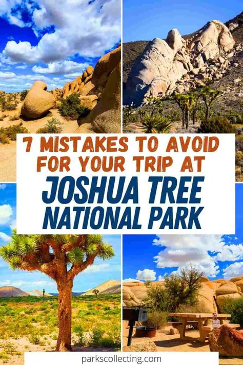 Get ready for a fun-filled adventure in Joshua Tree National Park without any major mishaps! Avoid these 7 common mistakes to enjoy your trip to the fullest. Joshua Tree National Park day trip | Joshua Tree National Park camping | California travel | #joshuatreenationalpark #usatravel #california Things To Do In Joshua Tree California, Joshua Tree Camping, Camping California, California Christmas, Enjoy Your Trip, American National Parks, Park Day, National Park Camping, Arizona Road Trip