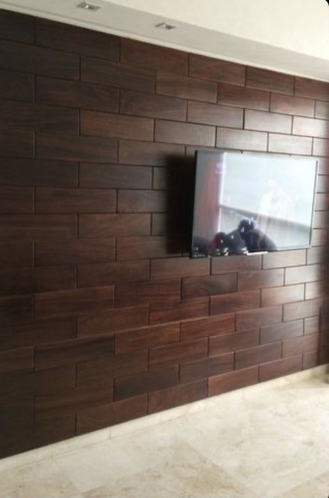 Wooden Tiles Wall, Wooden Wall Cladding, Diy Pallet Wall, Laminate Wall, Wood Wall Design, Textured Wall Panels, Stone Wall Design, Herringbone Wood Floor, Family Room Walls