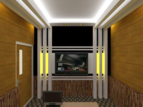 Ruang Karaoke Ruang Karaoke, Room Karaoke, Home Theater Room Design, Theater Room Design, Karaoke Room, Home Theater Rooms, Theater Room, Interior Projects, Home Theater