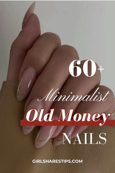 Unveil 60+ minimalist old money nail ideas that combine simplicity with elegance and class. Suitable for all seasons—spring, summer, fall, and winter—these chic styles include long, short, coffin, square, and almond shapes with French tips. Perfect for work, interviews, date nights, or European vacations. Whether you’re a bride, at a wedding, or on holiday, these luxury acrylic nails in nude, milky, and white shades bring out the richness in your style. Luxury Acrylic Nails, Simple Elegant Nails, Minimalist Old Money, Old Money Nails, Money Nails, Mauve Nails, Aesthetic Nail, Simple Fall Nails, Milky Nails