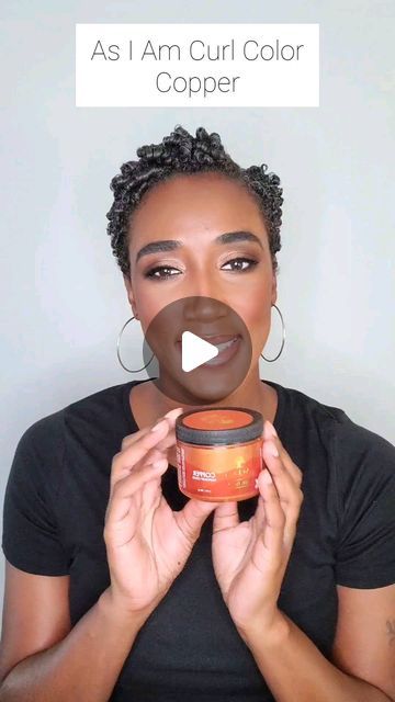 Cooper Natural Hair Black Women, As I Am Curl Color Copper, Color Hair Wax On Natural Hair, Copper Twa Natural Hair, Copper Natural Hair Black Women, Copper Hair On Black Women, As I Am Curl Color, Copper Curls, Low Haircuts