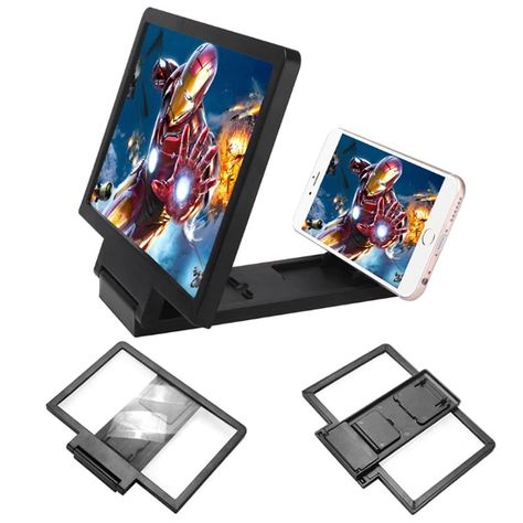 Projector Stand, 3d Screen, Plant Cages, 3d Mobile, Screen Magnifier, Cell Phone Screen, 3d Video, Movie Screen, Smartphone Accessories