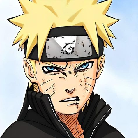 Naruto Uzumaki Anime, Naruto Icon, Anime Lineart, Colored Manga, Naruto Boys, Naruto Drawings, Black And White Art Drawing, Naruto Manga, Uzumaki Naruto