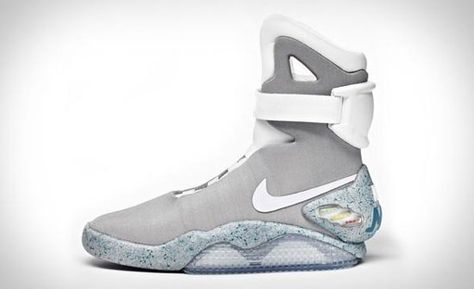 Nike Air Mag – $12,000 Kevin Prince Boateng, Most Expensive Sneakers, Expensive Sneakers, Buy Nike Shoes, Nike Shoes For Sale, Marty Mcfly, Baskets Nike, Popular Sneakers, Sneaker Release