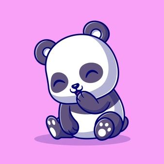 Catalyststuff | Freepik Panda Pencil Drawing, Drawing Panda, Panda Icon, Doodles Kawaii, Cute Panda Drawing, Cute Panda Cartoon, Panda Illustration, Panda Drawing, Panda Lindo