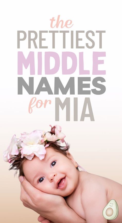 Tons of stunning middle names for Mia (plus their meanings) categorized by style. Whether you’re looking for a girl's name that's cute and friendly, edgy and badass, old-fashioned and classic, or trendy and cool, you’ll find it here on this mega list of baby name ideas! Let’s dive in and find your daughter the perfect middle name! // girl baby names // middle name for Mia // Mia middle name ideas // list of baby name ideas Mia Name Meaning, Middle Name Ideas, Baby Middle Names, Grace Name, Cute Middle Names, Unique Middle Names, Rare Baby Girl Names, Cool Middle Names