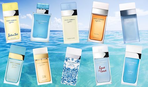 The Ultimate Guide To Every Dolce & Gabbana Light Blue Perfume Dolce And Gabbana Light Blue For Women, Perfume Dolce & Gabbana, Dolce Light Blue, Perfume Light Blue, Dolce And Gabbana Light Blue, Dolce Gabbana Perfume, Light Blue Dolce Gabbana, Dolce And Gabbana Perfume, Mini Perfumes