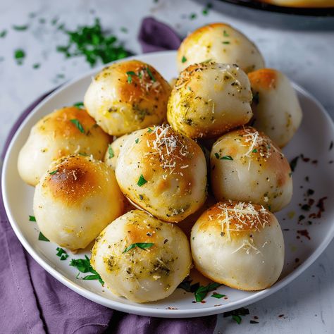 Looking for a delicious and easy-to-make appetizer? These Pesto Mozzarella Stuffed Dough Balls are the perfect treat! They are soft, cheesy, and packed with flavor, making them an instant hit ... Read more Pesto Mozzarella, Easy To Make Appetizers, Vegan Mozzarella, Gooey Cheese, Dough Balls, Crushed Garlic, Balls Recipe, Cheese Serving, Breakfast Lunch Dinner