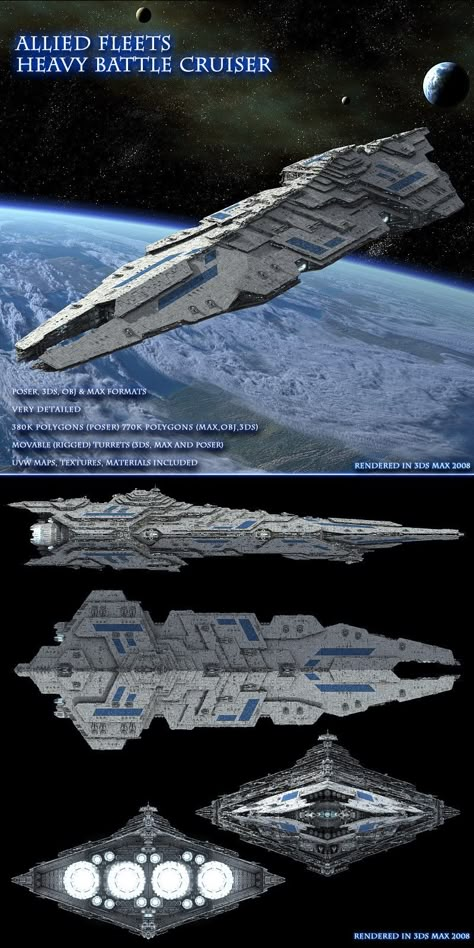 Sci Fi Capital Ship, Star Wars Cruiser, Space Warship, Scifi Ship, Star Wars Ships Design, Battle Cruiser, Space Fleet, Ship Concept Art, Star Wars Spaceships