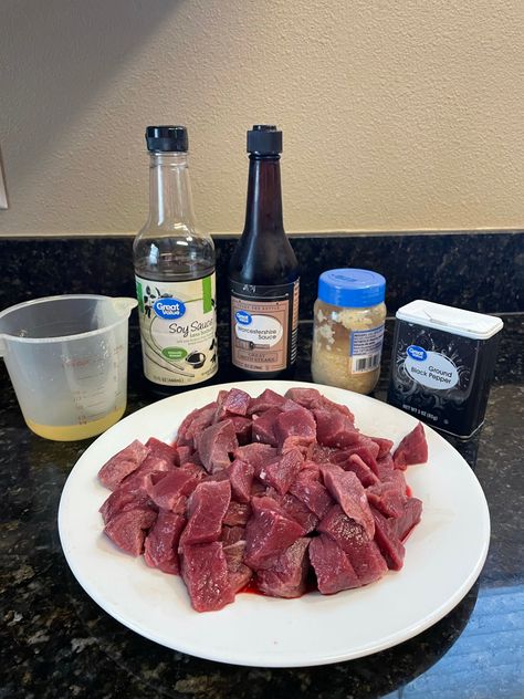 Venison Backstrap Marinade, Deer Marinade, Venison Recipes Crockpot, Deer Backstrap Recipes, Deer Steak Recipes, Venison Marinade, Venison Backstrap Recipes, Slow Cooker Venison, Backstrap Recipes