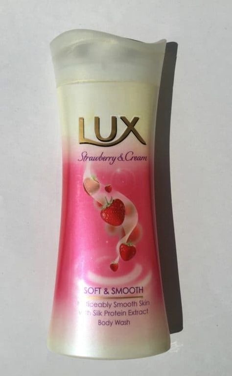 Strawberry Body Wash, Lux Body Wash, Lux Soap, Strawberry And Cream, Oriflame Beauty Products, Best Body Wash, Bath N Body Works, Overnight Beauty, Skin Care Tutorial