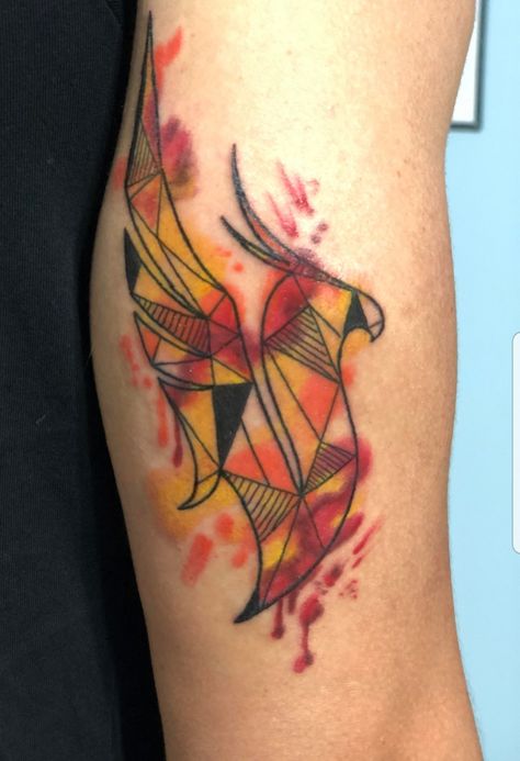 Illenium Tattoo Ideas, Illenium Tattoo, Edm Tattoo Ideas, Edm Tattoo, Colorful Bird Tattoos, Pen Pals, Awesome Tattoos, Birds Tattoo, Simplistic Tattoos