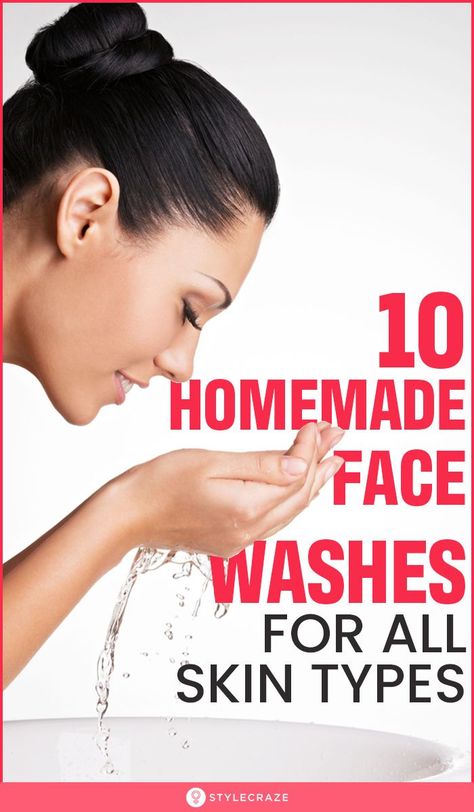 Best Face Cleanser For Combination Skin, Face Wash Recipe, Mild Face Wash, Diy Facial Cleanser, Face Washing Routine, Coconut Oil And Baking Soda, Diy Face Wash, Homemade Face Wash, Cleanser For Combination Skin