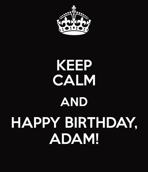 Happy Birthday Adam Lambert!! - http://adam-lambert.org/happy-birthday-adam-lambert/ Alvin And Chipmunks Movie, Happy Birthday Adam, Chipmunks Movie, Adam Lambert, 9th Birthday, Chipmunks, Keep Calm, Happy Birthday, Fan