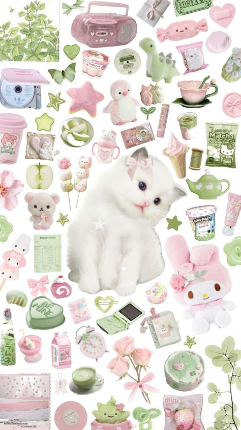 #cute #cuteaesthetic #cutecore #coquette #coquetteaesthetic #kitten Cat Coquette, Cutecore Wallpaper, Pink Wallpaper Desktop, Cute Phone Wallpapers, Calico Critters Families, Y2k Posters, Pink Wallpaper Girly, Custom Ipad, Pink Phone Cases