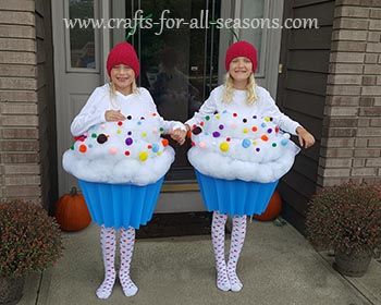 Cupcake Halloween Costumes, Diy Adult Halloween Costumes, Halloween Costumes Kids Homemade, Donut Costume, Diy Costumes Kids Boys, Cupcake Costume, Halloween Costumes Kids Boys