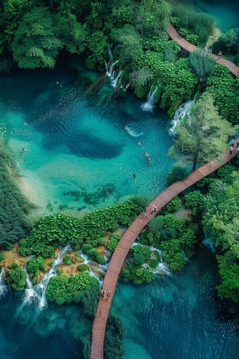 Discover the Beauty of Plitvice Lakes National Park 🌿✨ Explore the stunning waterfalls and crystal-clear lakes of Plitvice Lakes National Park in Croatia. Wander through lush forests and enjoy the tranquility of this hidden gem. 🇭🇷🏞️ #PlitviceLakes #CroatiaTravel #HiddenGems #NatureLovers Inspire Pictures, Plitvice Lakes Aesthetic, Plitvice Lakes Croatia, Croatia Plitvice Lakes, Lake Bled Slovenia Photography, Triglav National Park, Celtic Fairy, Lake Bled Slovenia, Travel Journey