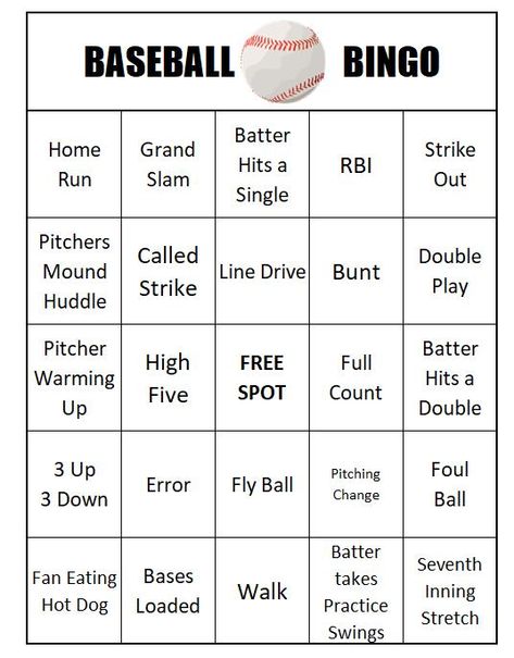 Baseball Playoffs Party Games – Baseball BINGO – Team Colors By Carrie Baseball Day At School, Baseball Bingo Free Printable, Baseball Activities Elementary, Softball Themed Birthday Party Games, Baseball Team Building Activities, Baseball Themed Activities, Baseball Party Games Activities, Baseball Games For Party, Baseball Opening Day Ideas